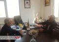 برگزاری جلسه مدیر نمایندگی ستاد مردمی دیه استان با مدیر عامل شهرک صنعتی حاجی اباد