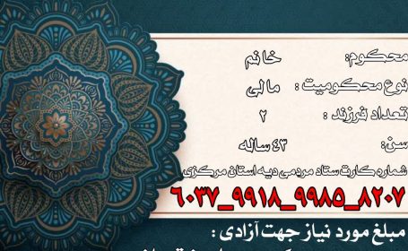 با دستان شما، مادری به خانه بازمی‌گردد