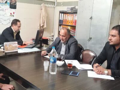 🔸بازدید مدیر نمایندگی ستاد مردمی دیه استان مرکزی از زندان اراک