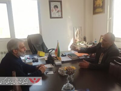 برگزاری جلسه مدیر نمایندگی ستاد مردمی دیه استان با مدیر عامل شهرک صنعتی حاجی اباد