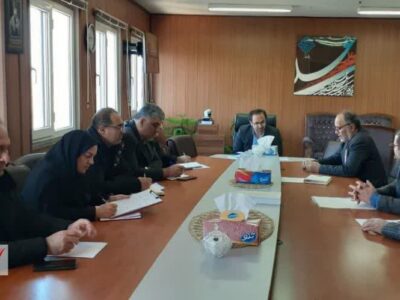 برگزاری جلسه مسولین محترم شهرستان تفرش با مدیر نمایندگی ستاد دیه استان مرکزی