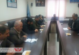 💠دیدار مدیر نمایندگی ستاد مردمی دیه استان مرکزی با مسؤلین محترم شهرستان شازند