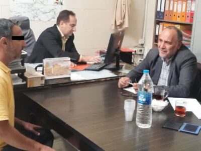 بازدید مدیر ستاد دیه استان از زندان مرکزی