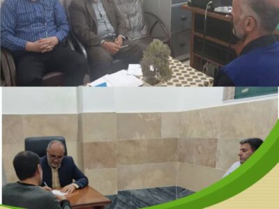 🟥بازدید مدیر نمایندگی ستاد مردمی دیه استان مرکزی از زندانهای  شهرستان خمین و ساوه