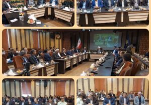 آئین تکریم و معارفه مدیر کل زندان ها و اقدامات تآمینی و تربیتی استان مرکزی