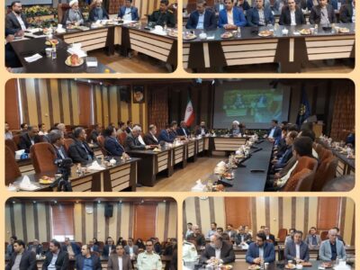 آئین تکریم و معارفه مدیر کل زندان ها و اقدامات تآمینی و تربیتی استان مرکزی
