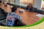بازدید مدیر نمایندگی ستاد مردمی دیه استان مرکزی از زندان خمین