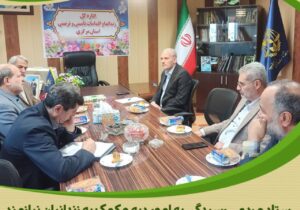 نشست اعضای هیئت امنای ستاد مردمی دیه استان مرکزی با مدیرکل جدید اداره زندان‌ها برگزار شد