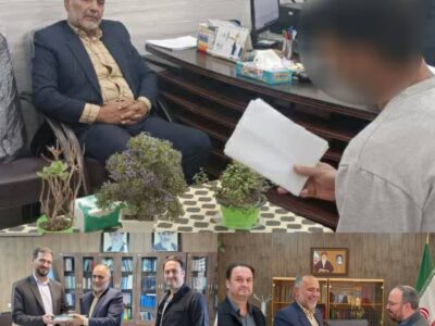 دیدار چهره به چهره مدیر نمایندگی ستاد دیه استان مرکزی با زندانیان مالی زندان ساوه