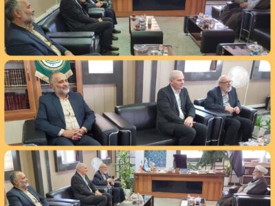 دیدار و گفتگوی مدیرعامل ستاد دیه کشور با رئیس کل دادگستری استان مرکزی