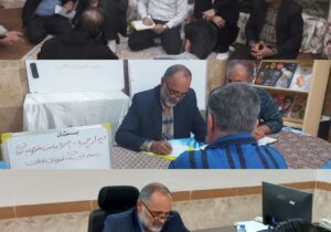 بازدید مدیر نمایندگی ستاد مردمی دیه استان مرکزی از زندانهای دلیجان، محلات و خمین