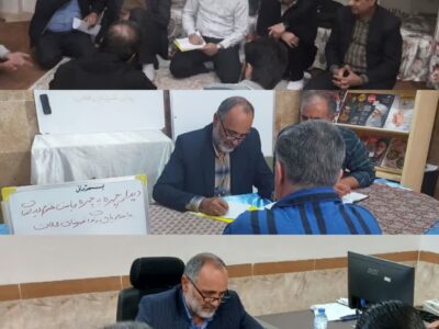 بازدید مدیر نمایندگی ستاد مردمی دیه استان مرکزی از زندان‌های دلیجان، محلات و خمین