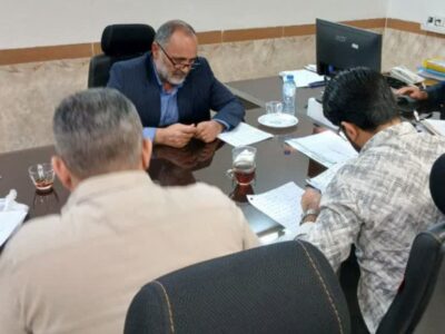 بازدید چهره‌به‌چهره مدیر نمایندگی ستاد مردمی دیه استان مرکزی از زندان مرکزی اراک
