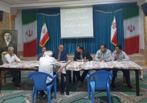 حضور مدیر نمایندگی ستاد مردمی دیه استان مرکزی و کادر اجریی و مددکاری این ستاد در زندان مرکزی اراک.